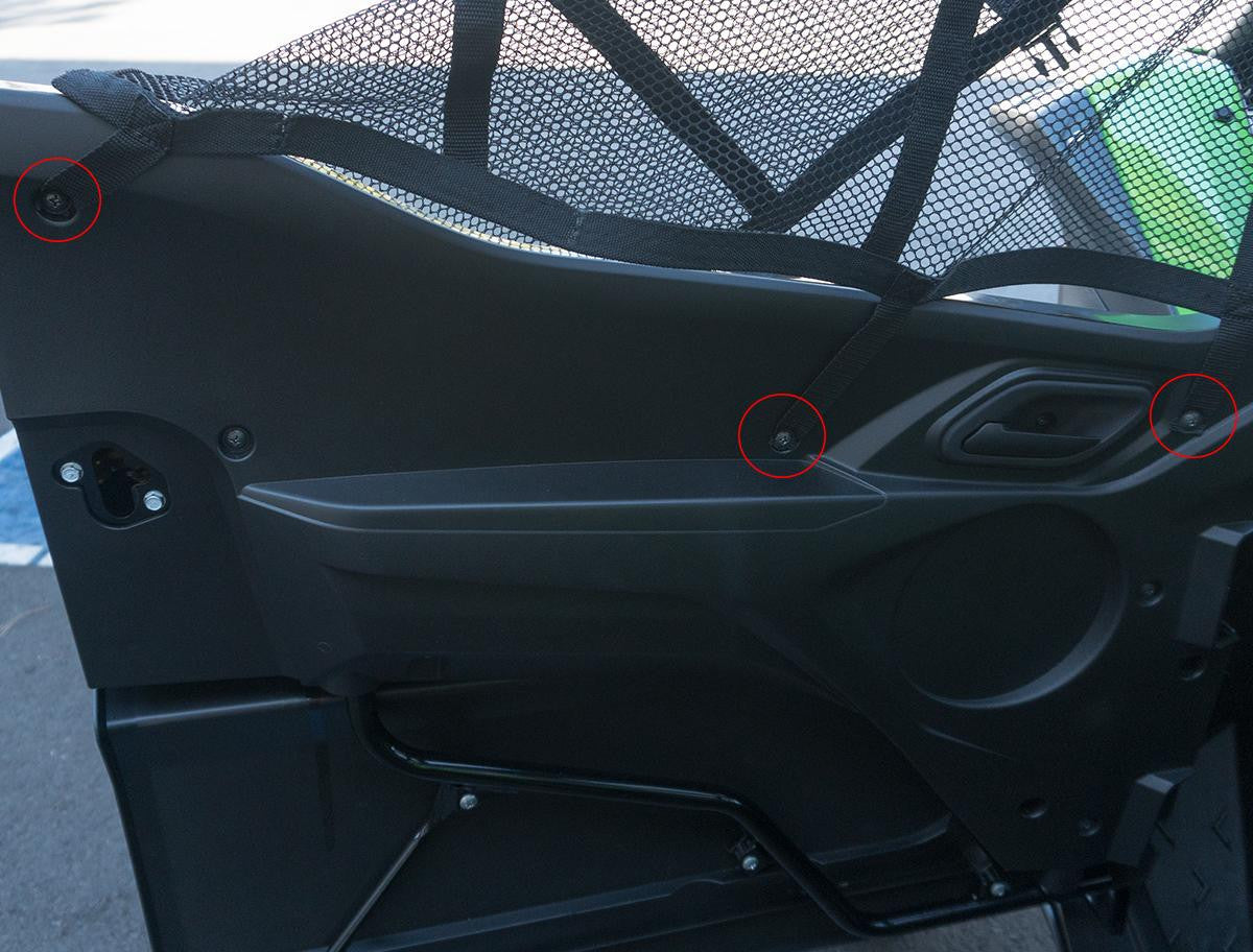 Mesh Window Net Set for Kawasaki KRX & KRX 4