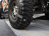 SpeedStrap 1 1/2In UTV Wheel Lasso Through the Wheel Tie-Down - Black (2 Pack)