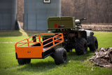 Impact Implements 1500lb HD Agricultural Trailer with Solid Floor and Side