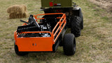 Impact Implements 1500lb HD Agricultural Trailer with Solid Floor and Side