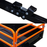 Impact Implements 1500lb HD Agricultural Trailer with Solid Floor and Side
