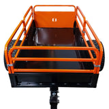 Impact Implements 1500lb HD Agricultural Trailer with Solid Floor and Side