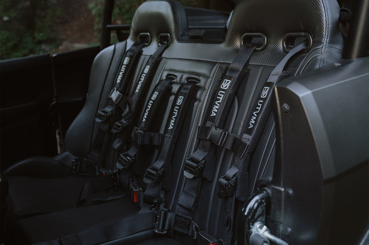 UTVMA KRX 4 Rear Bench Seat (2023–2025) w/ Harnesses