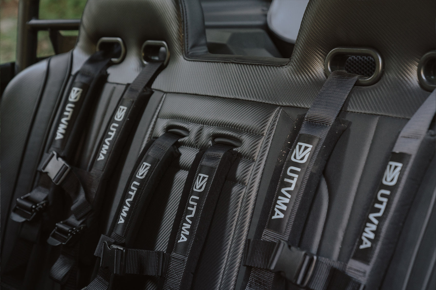 UTVMA KRX 4 Rear Bench Seat (2023–2025) w/ Harnesses