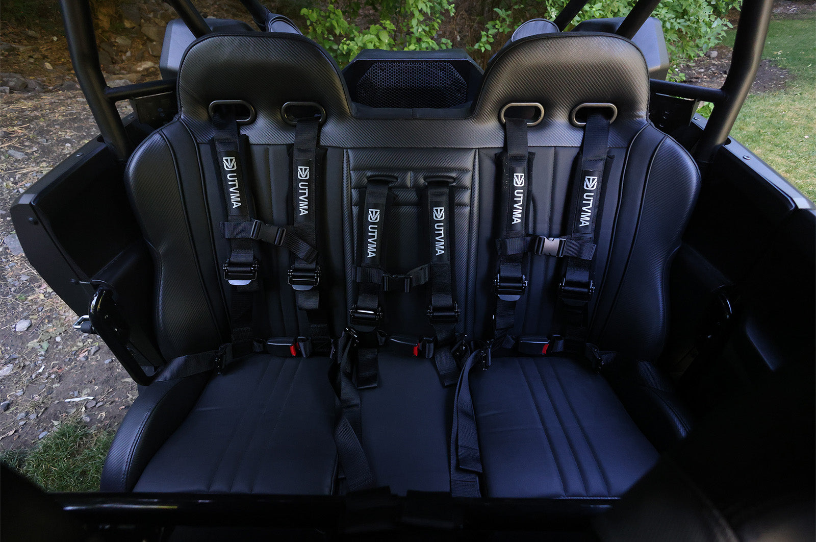 UTVMA KRX 4 Rear Bench Seat (2023–2025) w/ Harnesses