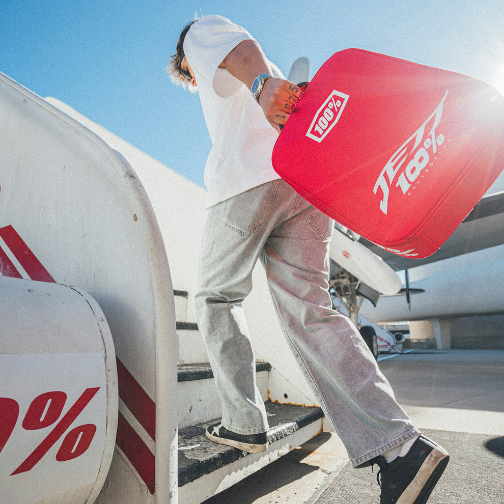 100% Armega JettPak LE Goggle – HiPER Mirror Red Lens