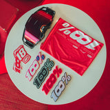 100% Armega JettPak LE Goggle – HiPER Mirror Red Lens