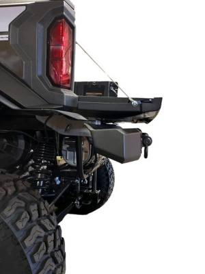 Kawasaki Ridge Rear Bumper- Heavy Duty Premium Bumper with Lights and Wiring