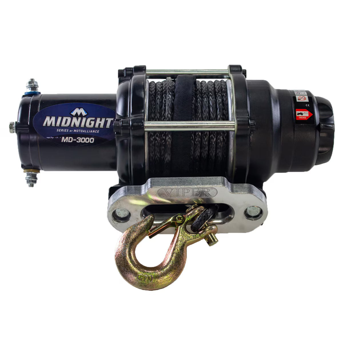 Suzuki KingQuad Viper Midnight 3000 lb Winch Kit