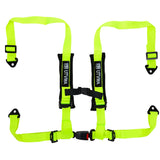 UTVMA 2-Inch 4-Point Harness with Auto Buckle – Neon Lime