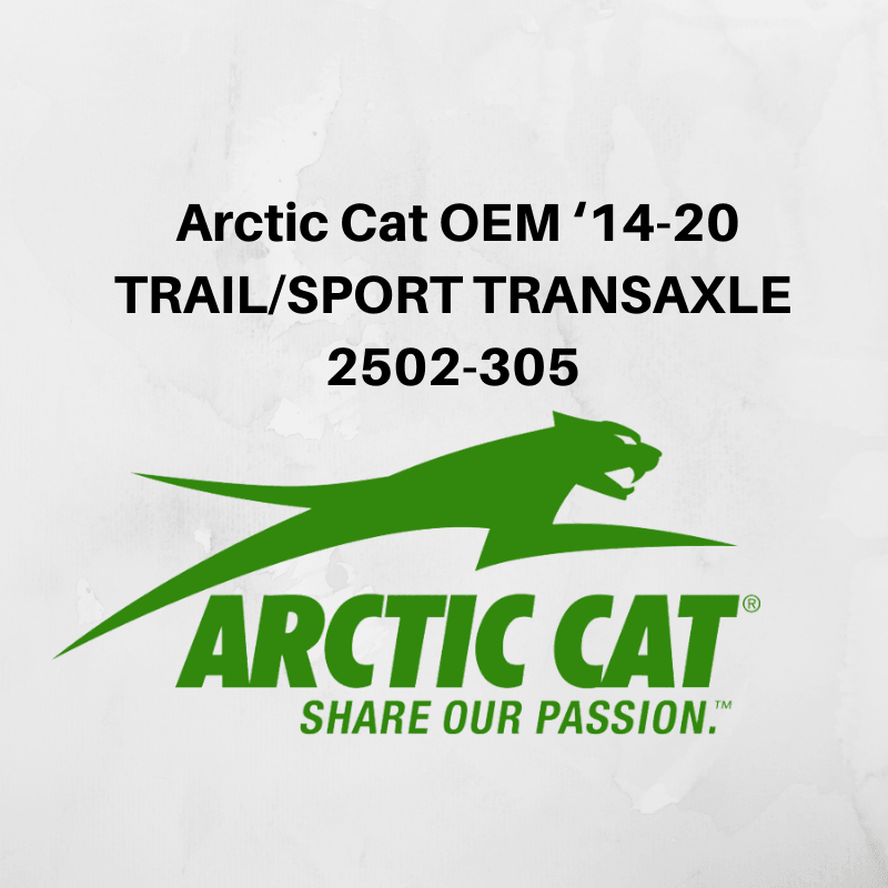 Wildcat Trail / Sport Transaxle