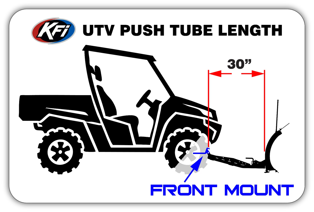 Can-Am Defender HD11 Snow Plow Standard Mount with Pro-S Blade