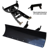 Kawasaki Ridge Denali UTV Snow Plow - 72" HD Straight Plow Blade