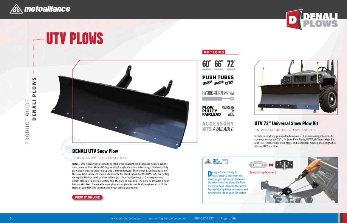 Kawasaki Mule Snow Plow Kit