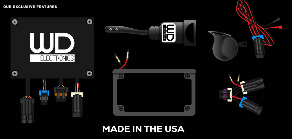 Kawasaki Ridge 2024+ - Fully Integrated LED Sequential Signal Kit