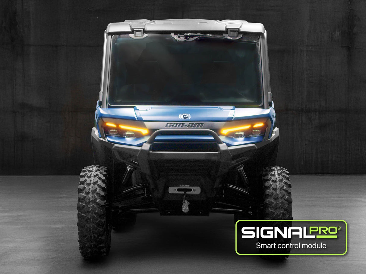 2026+ Can-Am Defender HD11 Signal Pro Turn Signal Kit with Replacement Signature Lights