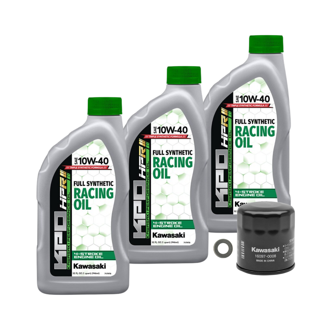 High Performance Oil Change Kit for Kawasaki NINJA 500 2024+, Z500 2024+, VERSYS 300 2018 & ELIMINATOR 2024+