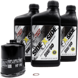 Side X Side Oil Change Kit 5w50 With Oil Filter Polaris