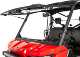 Flip-Up Vented Windshield (Scratch Resistant Polycarbonate) — Can-Am Defender