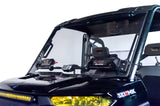 Flip-Up Vented Windshield (Scratch Resistant Polycarbonate) — Polaris Midsize Size Pro-Fit Ranger