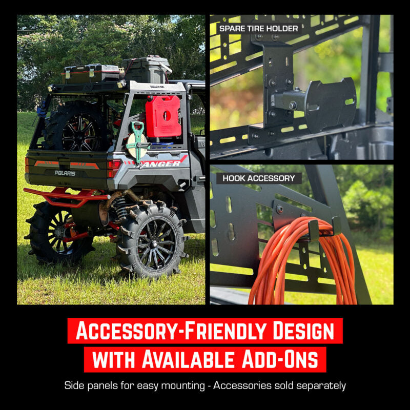 SEIZMIK Bed Rack Kit - Full Height Can Am/Defender | Polaris/Ranger