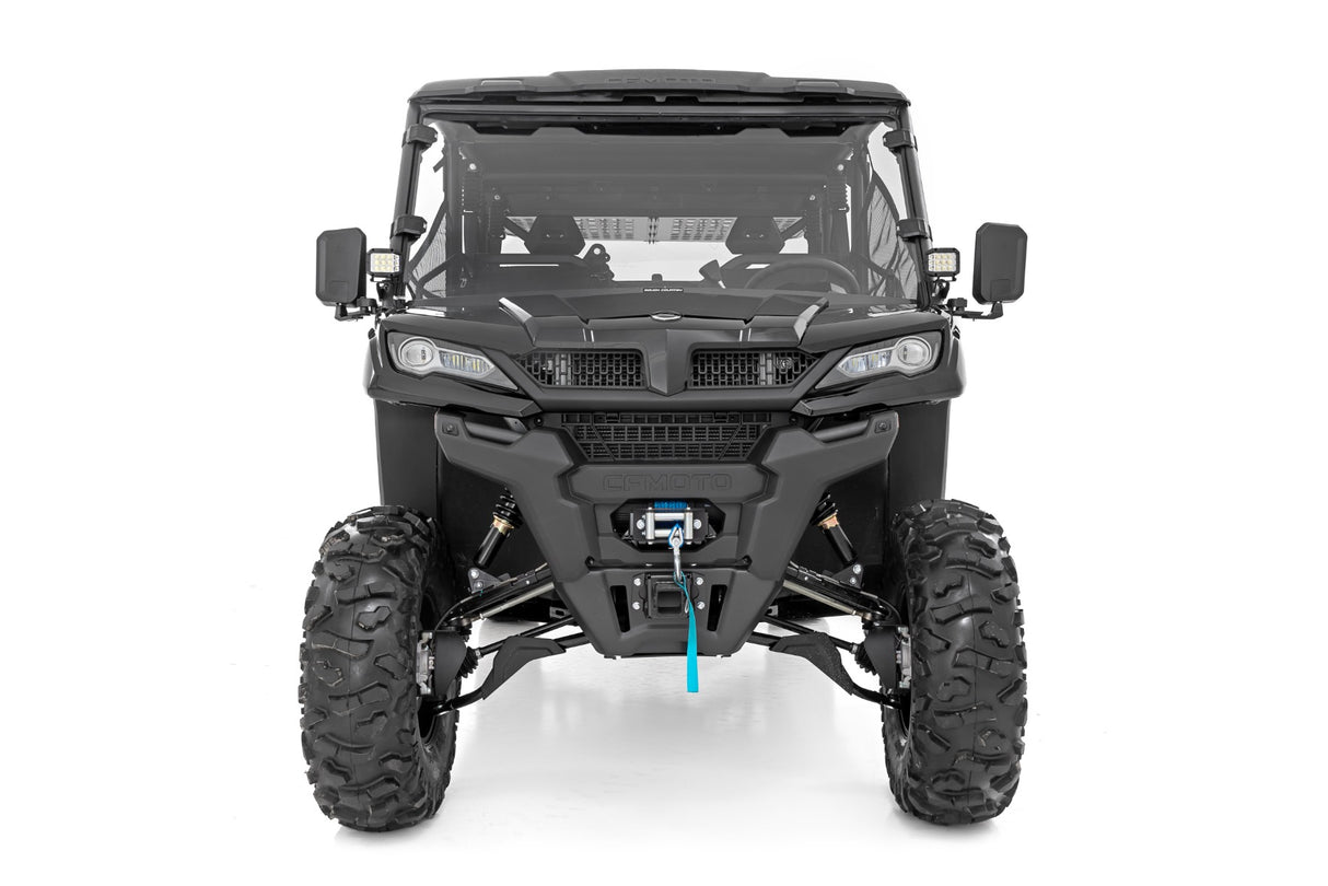 LED Light Kit | Cage Mount | 2" Black Pair | CFMoto UForce 1000/1000XL