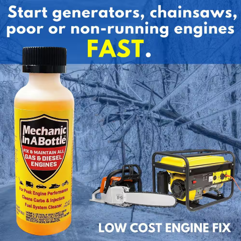 Mechanic in A Bottle Gas & Diesel Formula – 4oz