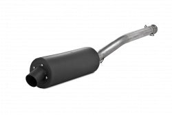 Single Slip On System W/ 4.25" Sport Muffler Blk