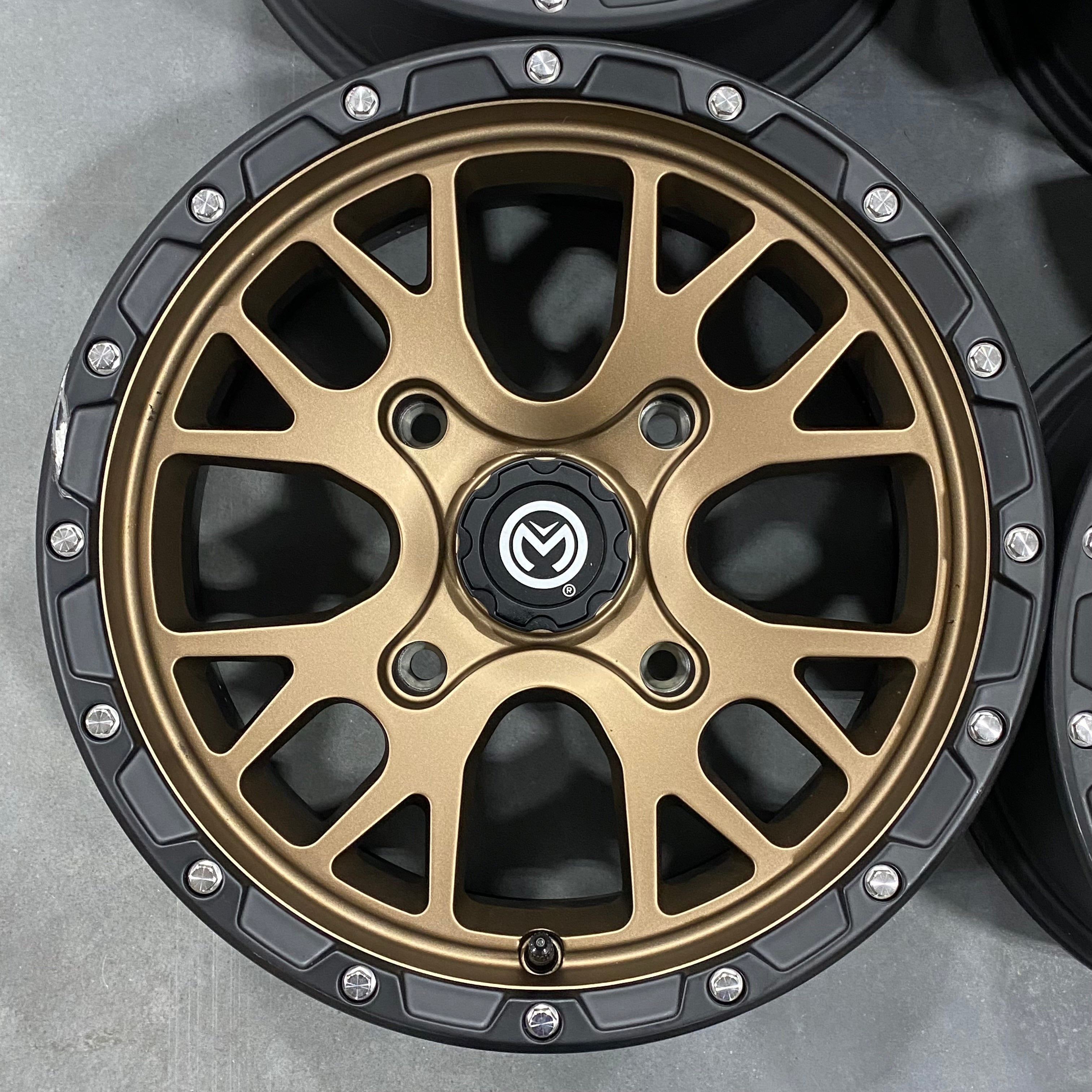 Moose Racing 545X 15X7 Wheels – Bronze, Quality-Tested, Ideal for