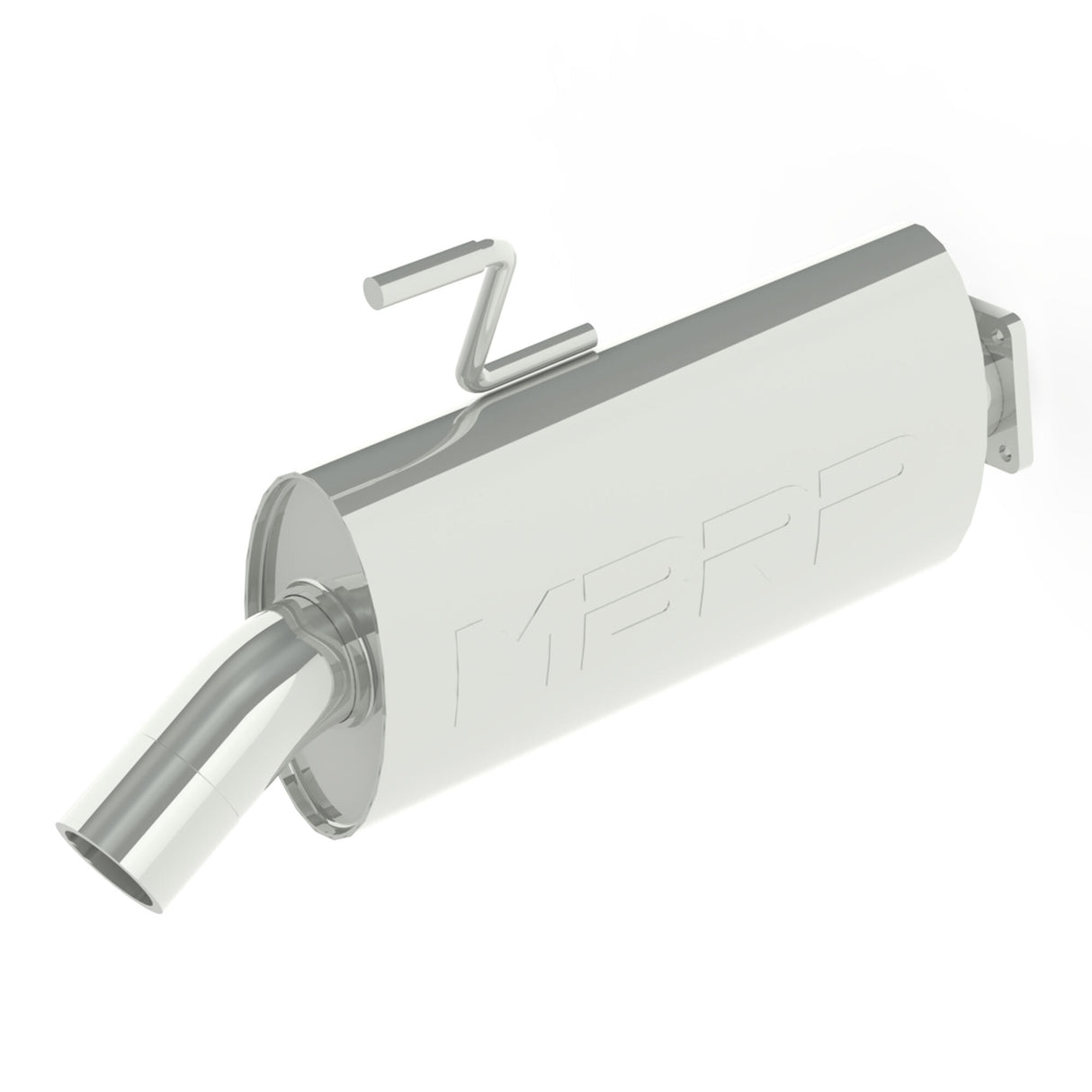 Single Slip On System W/ Oval Sport Muffler Chrome