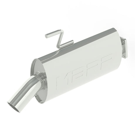 Single Slip On System W/ Oval Sport Muffler Chrome