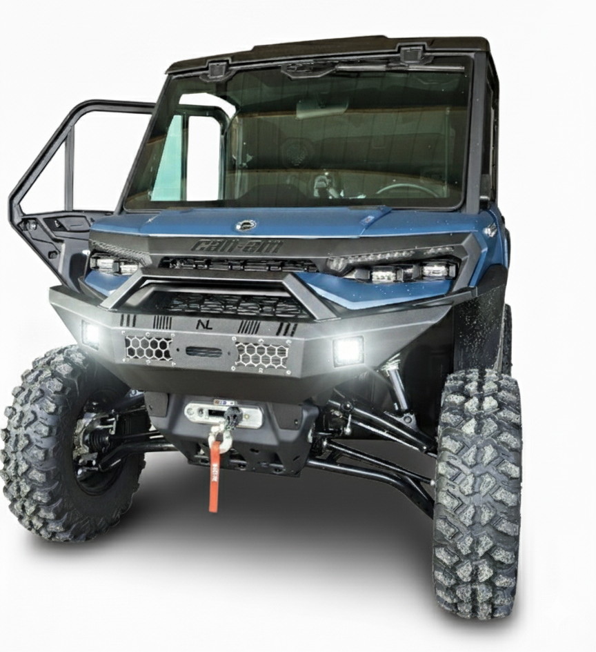 2026 Can-am Defender HD11 Front Winch Bumper with lights