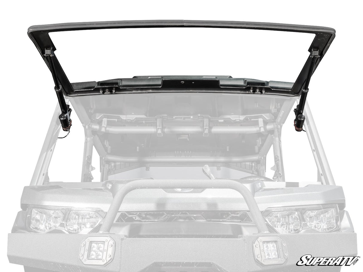Can-Am Defender HD11 MaxDrive Power Flip Glass Windshield
