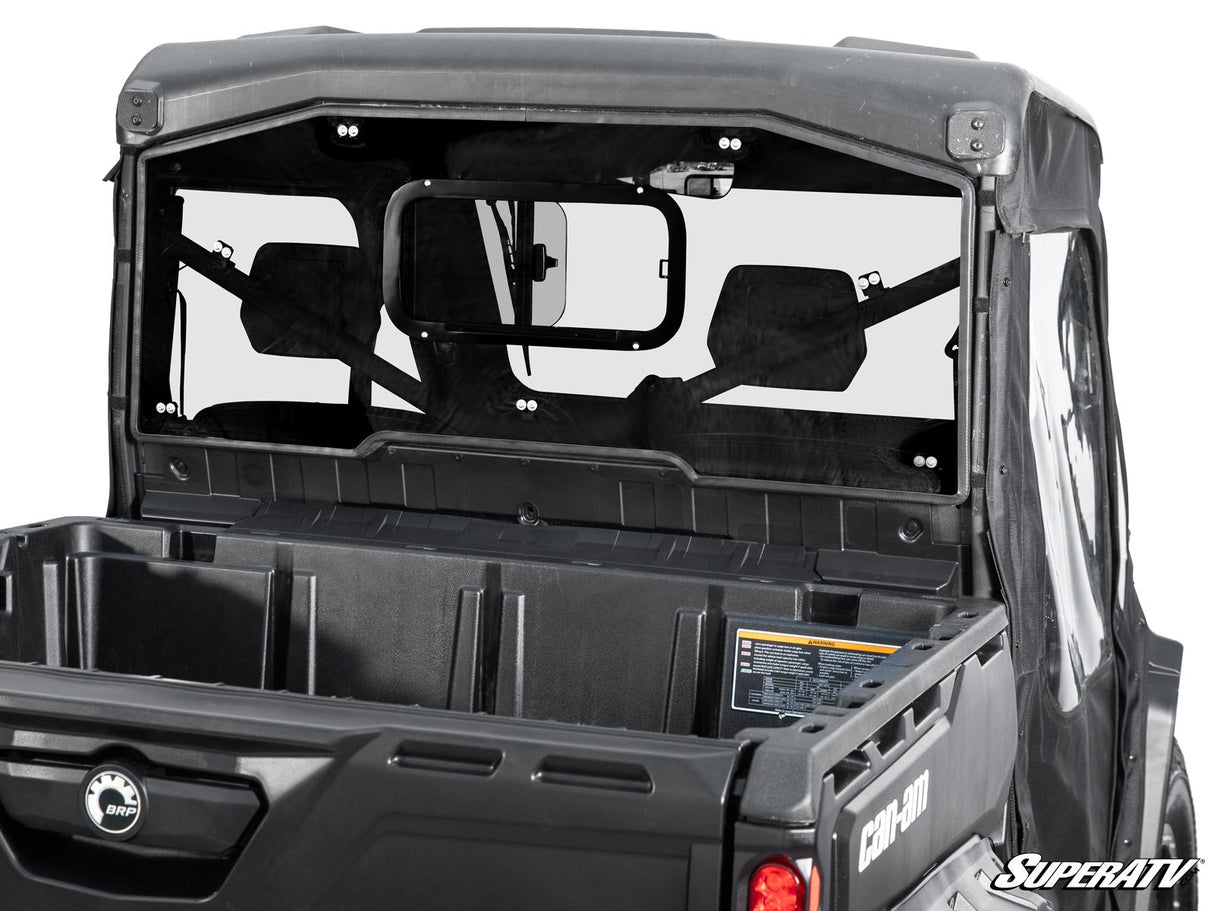 Can-Am Defender HD11 Sliding Rear Windshield