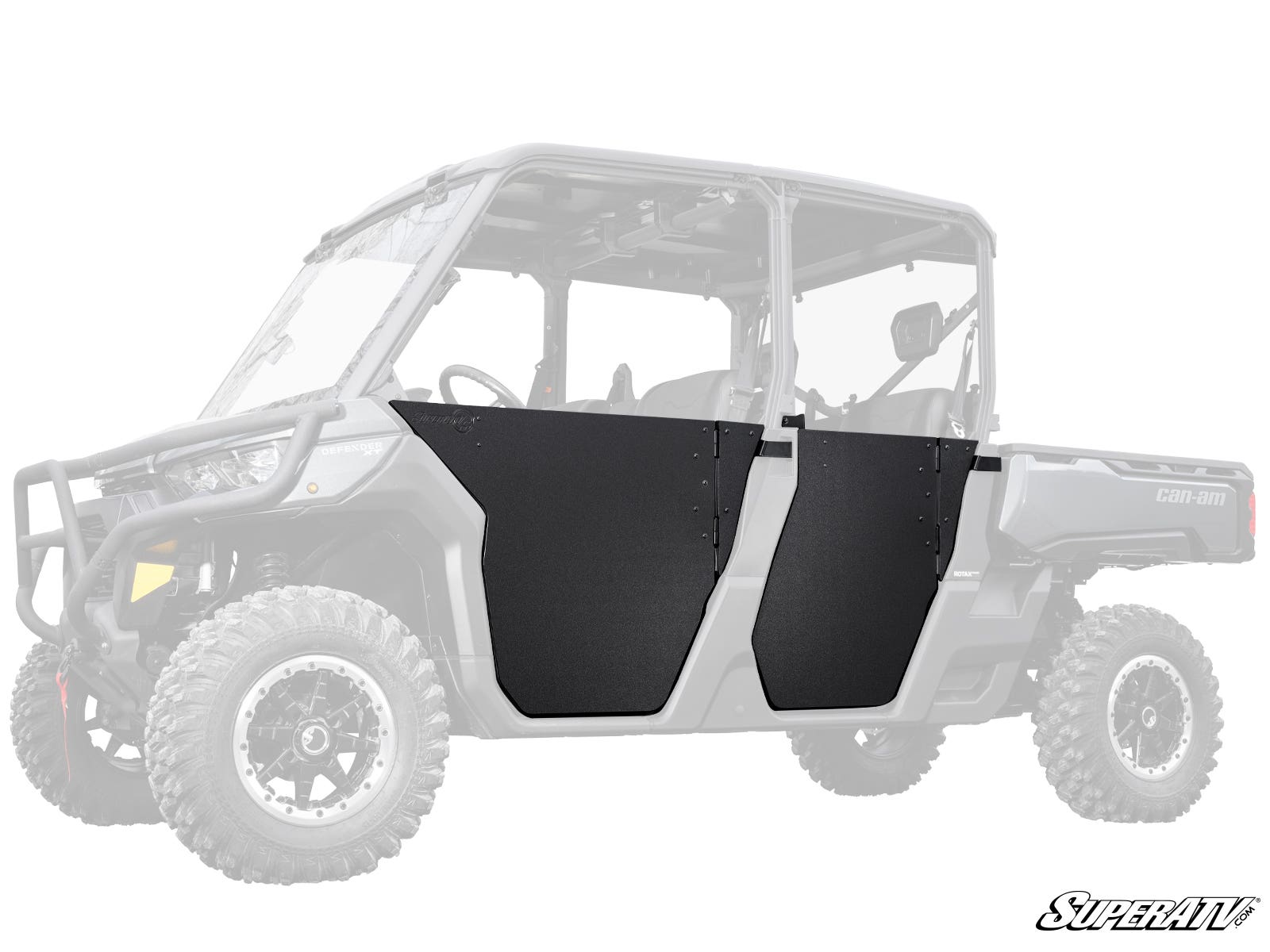 Can-Am Defender MAX HDPE Half Doors by SuperATV – Heavy-Duty