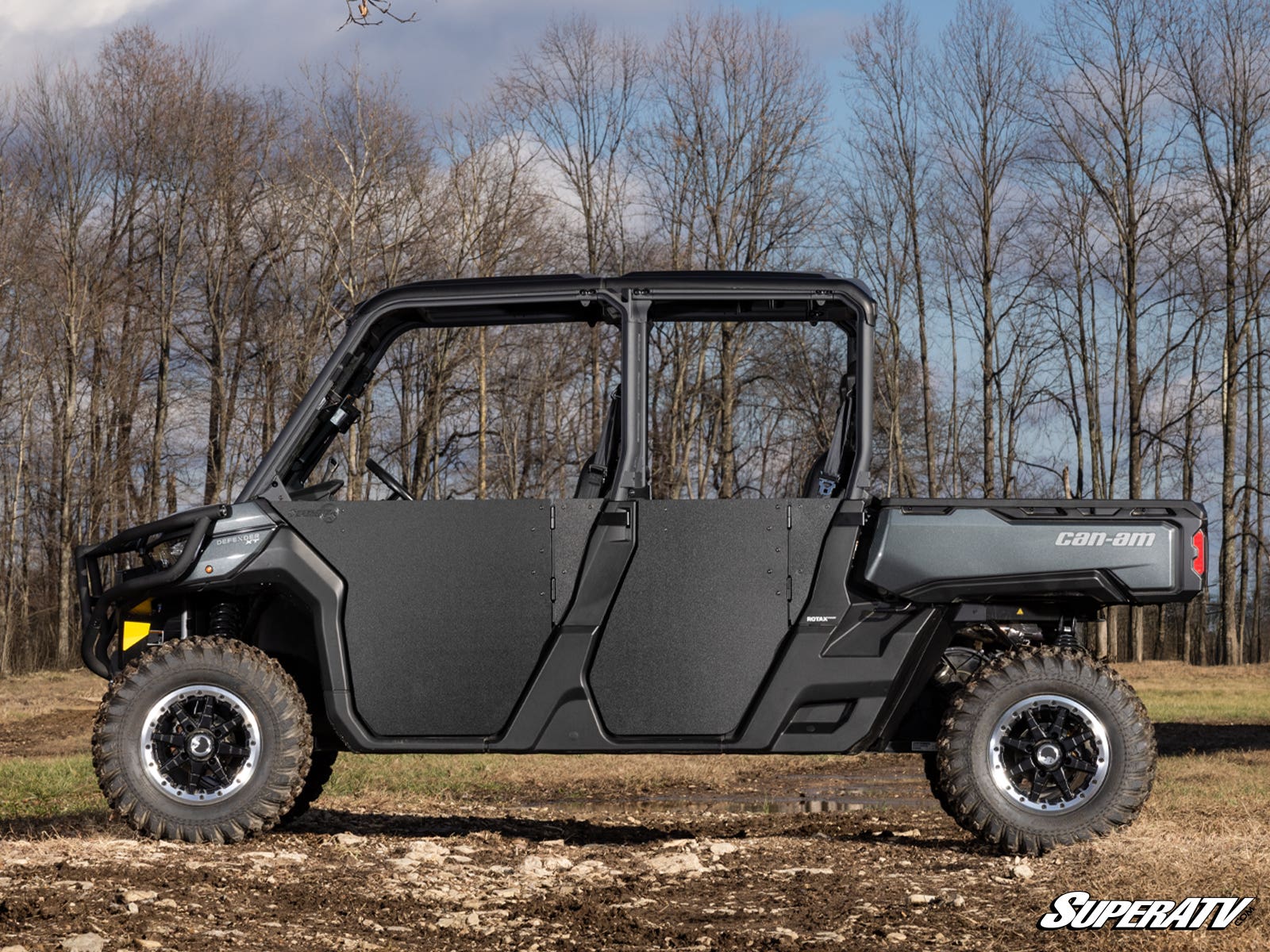 Can-Am Defender MAX HDPE Half Doors by SuperATV – Heavy-Duty