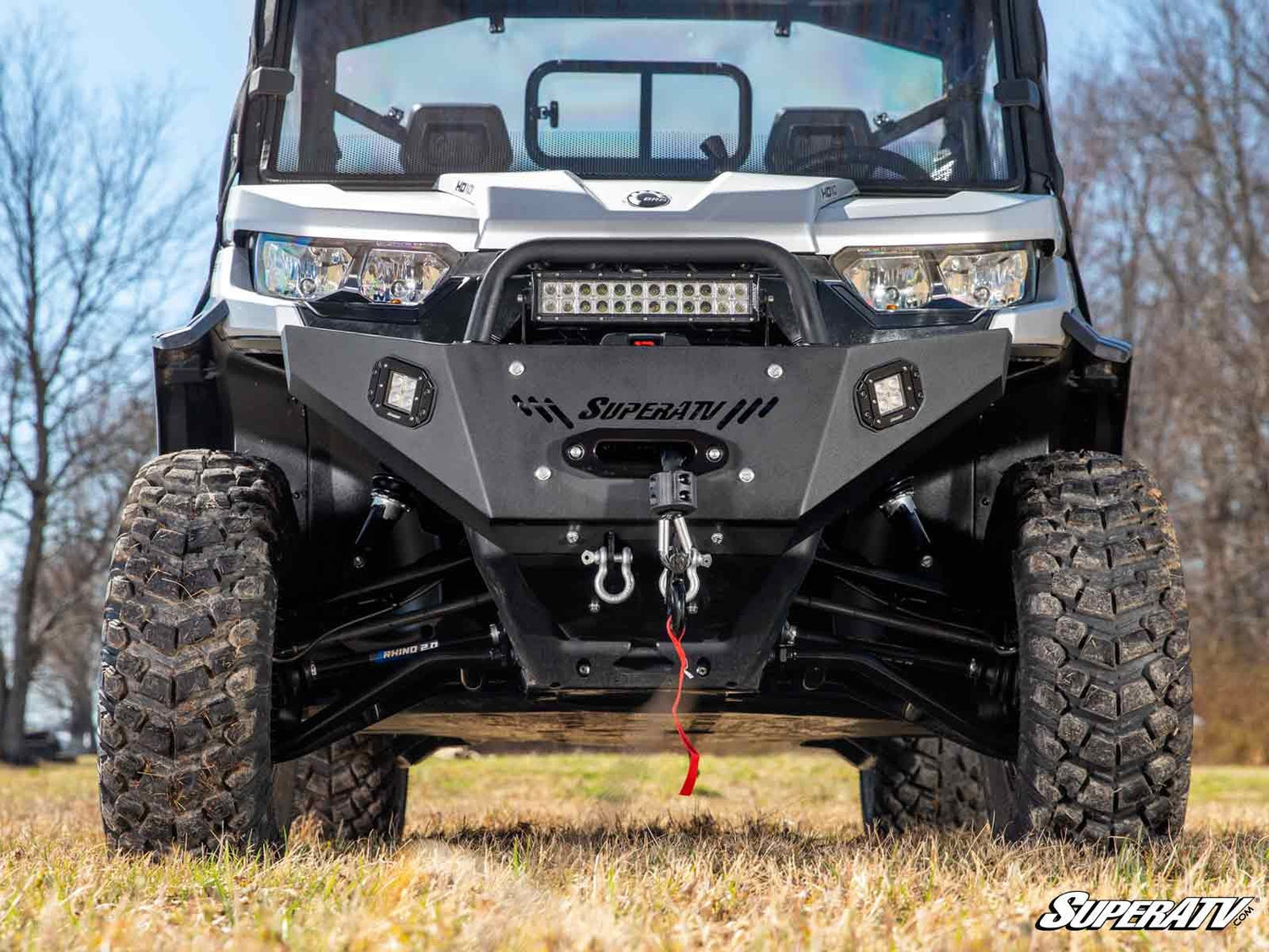 Can-Am Defender HD11 Heavy Weight Winch-Ready Front Bumper