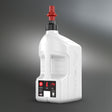 Utility Container White W/Red Cap 5gal