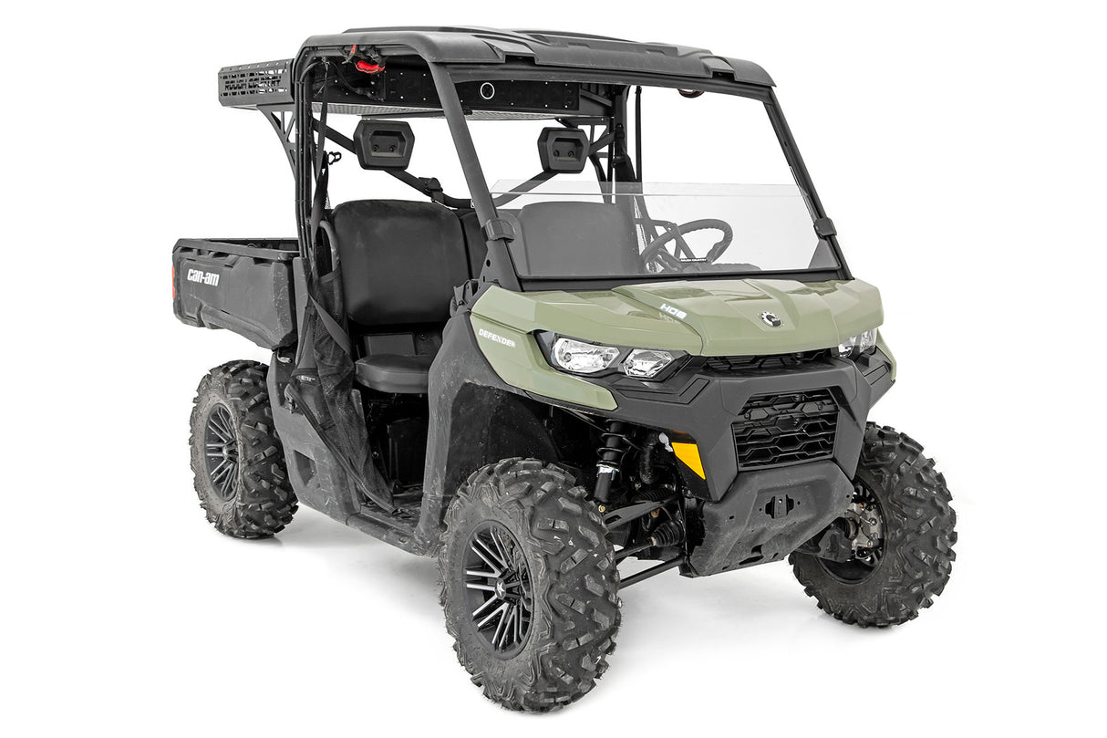 Half Windshield | Scratch Resistant | Can-Am Defender HD 5/HD 8/HD 9/HD 10