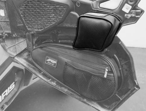PRP UTV Protective Knee Pads for Polaris RZR with Door Speakers - Easy to Install, Designed for Off Road Protection, Includes 2 Pads (R/L)