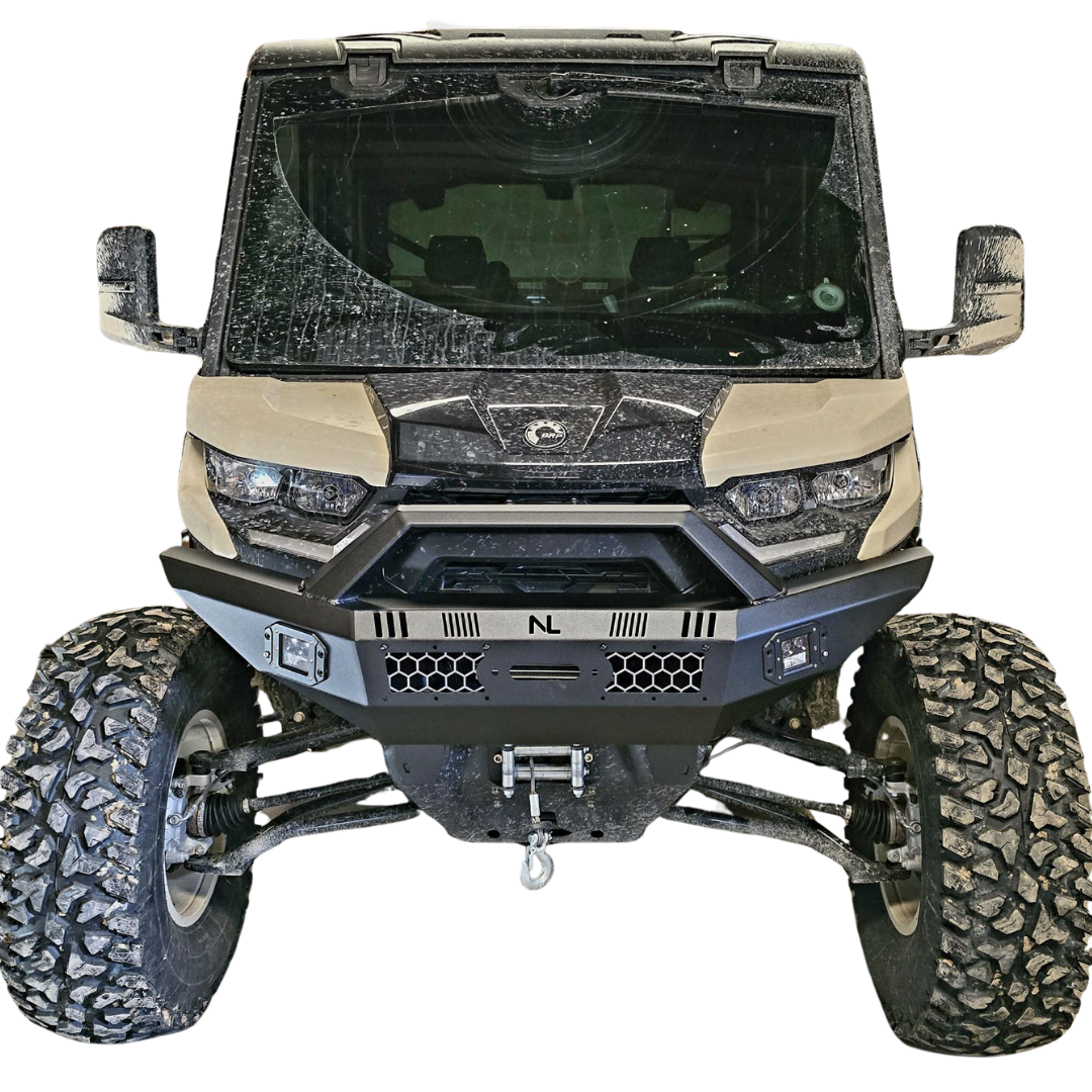 Can-Am Defender Front Winch Bumper – with Winch Mount & LED Lights