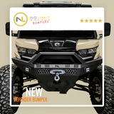 Can-Am Defender Front Winch Bumper – with Winch Mount & LED Lights