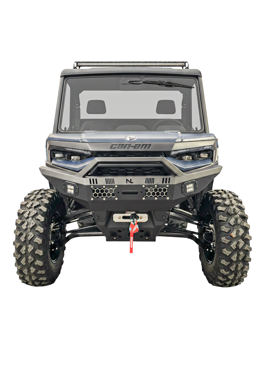 2026 Can-am Defender HD11 Front Winch Bumper with lights