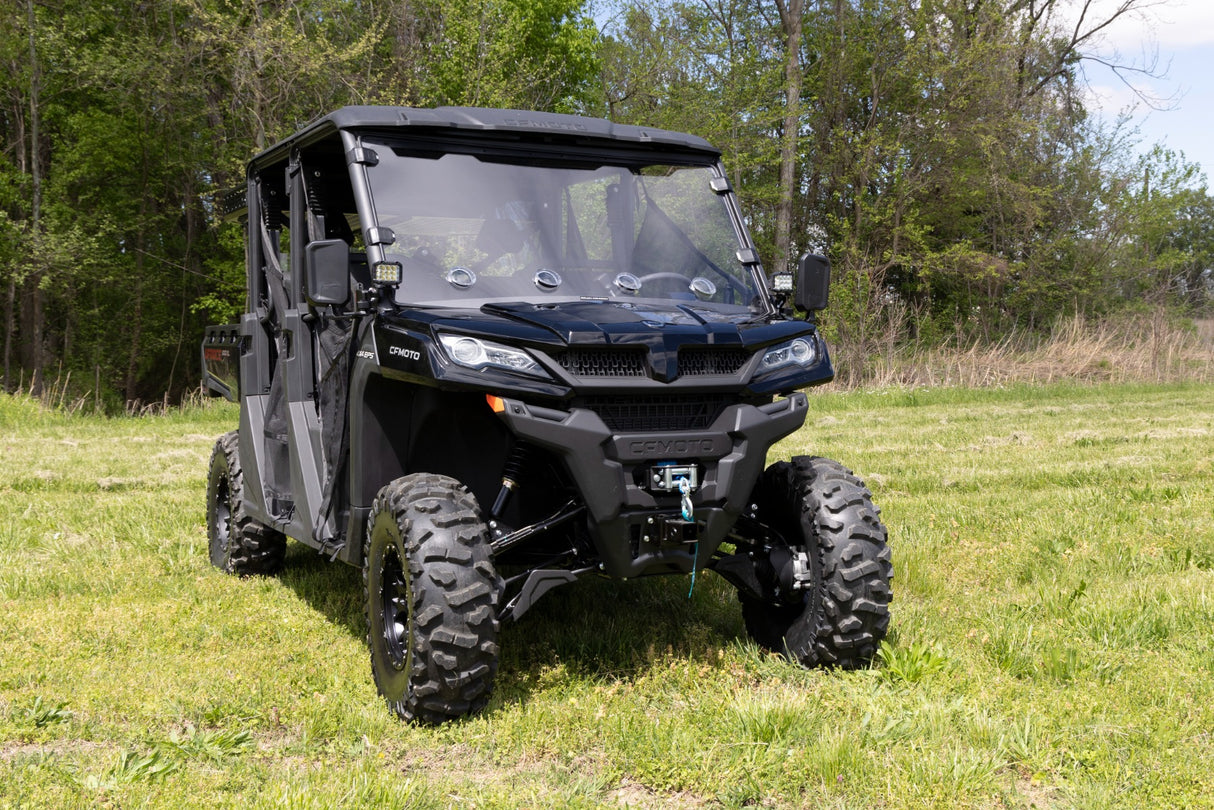 LED Light Kit | Cage Mount | 2" Black Pair | Amber DRL | CFMOTO UFORCE 1000