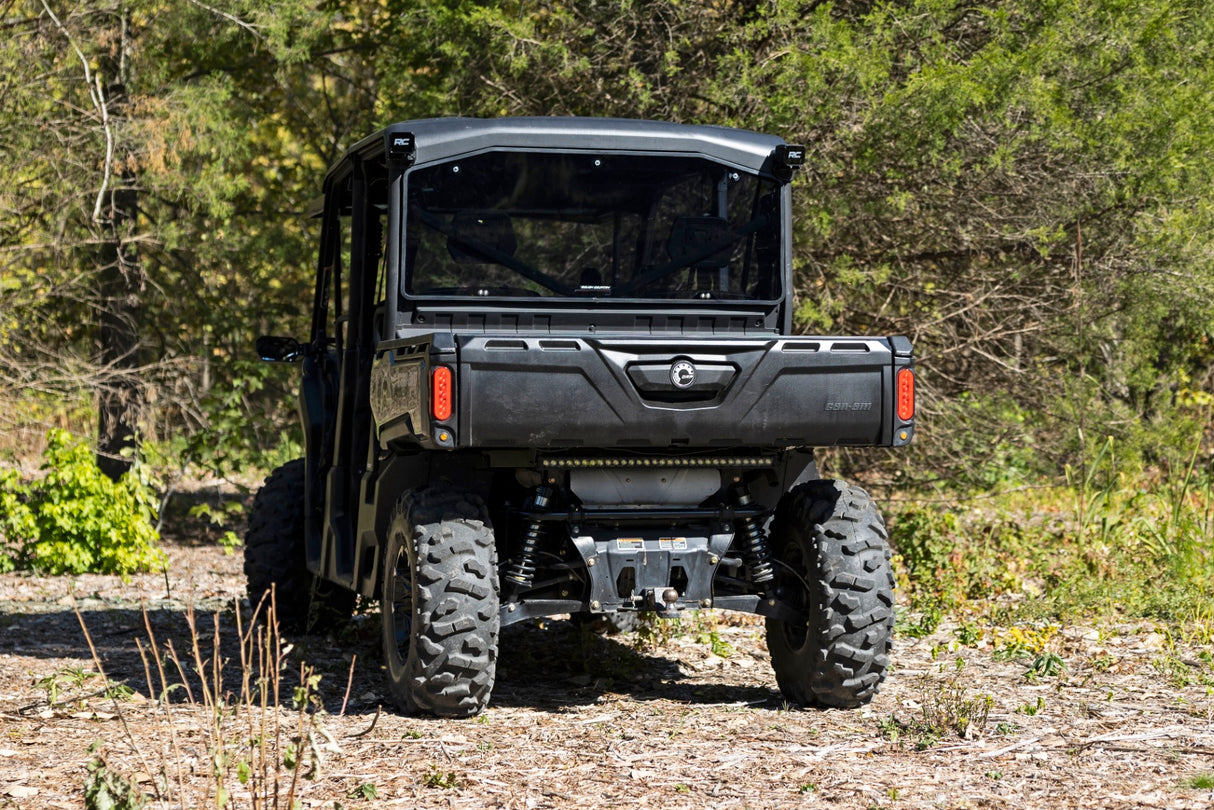 Tinted Rear Cab Panel | Scratch Resistant | Can-Am Defender HD 8/HD 9/HD 10