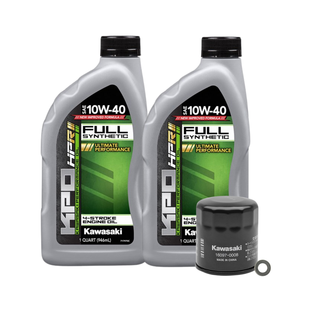 First Service Kit / Full -Synthetic Oil Change Kit Kawasaki Ninja 650, Z650, Versys 650 & Vulcan S