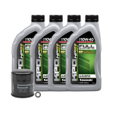 First Service Kit / Full -Synthetic Oil Change Kit for Kawasaki Ninja ZX-10R