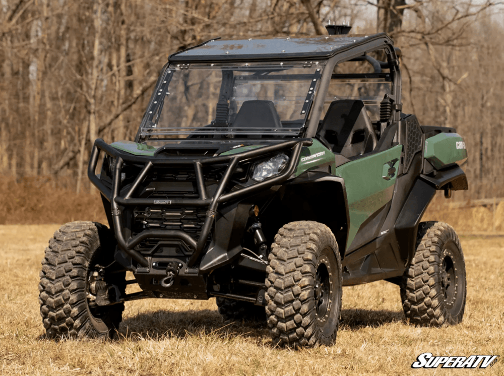 Can-Am Commander Scratch Resistant Flip Windshield by Super ATV