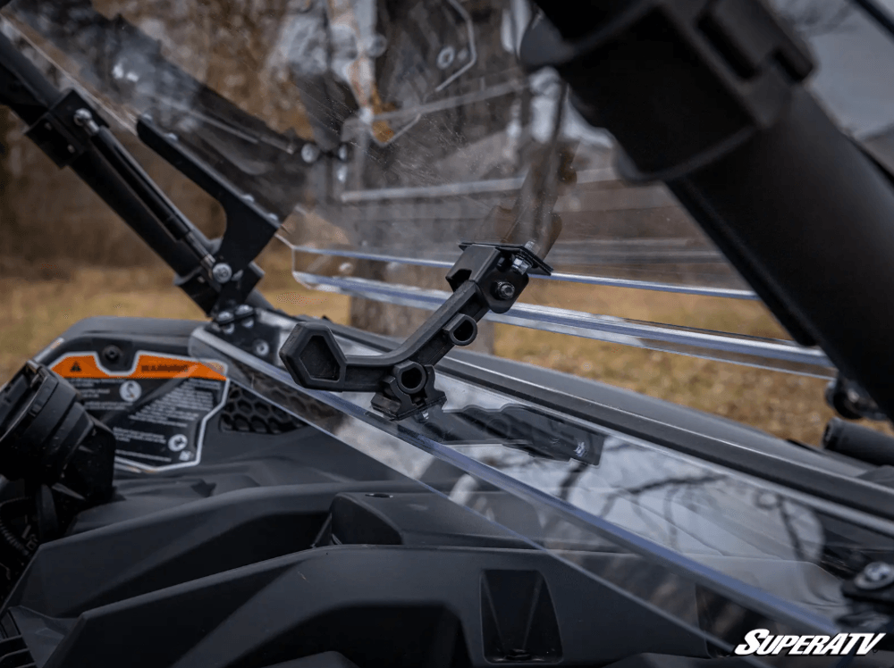 Can-Am Maverick X3 Scratch Resistant Flip Windshield by Super ATV