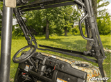 Kawasaki Mule 4000 / 4010 Scratch Resistant Flip Windshield by Super ATV